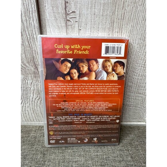 Friends Season 4 DVD Set The Complete Fourth Season With Special Features - Picture 2 of 2